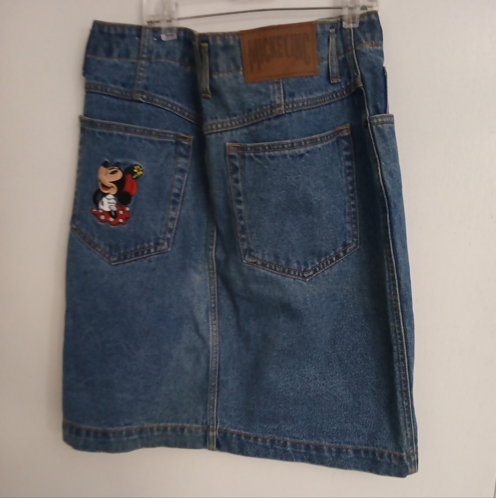 Minnie mouse mini skirt women's size large